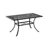 thumbnail of Merxx Rhodos Set 5tlg., 4 Sessel, 1 Tisch 150 x 90 cm, Aluminiumguss, Graphit