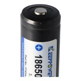 thumbnail of Keeppower 18650 Li-Ion Akku mit 3400mAh, 3,6V - 3,7V Li-Ion-Akku geschützt mit PCB 1 Stück (Button Top)