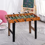 thumbnail of Mesa de Futbolín con 22 Jugadores Incluidos 84,5x40x61,2 cm Color Madera y Negro