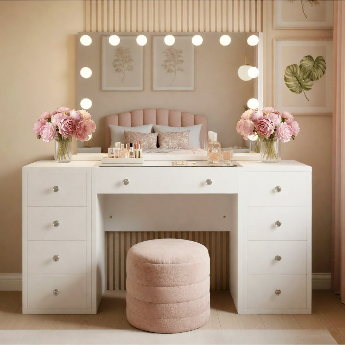 Coiffeuse Tiline Blanc