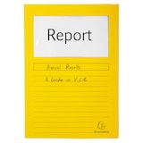 thumbnail of Lot de 4 Paquet de 100 chemises à fenêtre FOREVER, coloris jaune