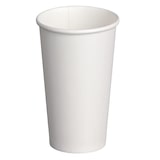 thumbnail of 50x Heiß- und Kaltgetränkebecher Pappbecher weiß 500ml 600ml  XXL 20oz
