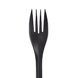 thumbnail of MONOUSO - Tenedor Reutilizable PP Negro 17,5cm (1.000 Uds)