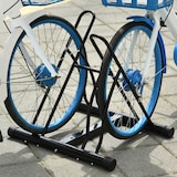 thumbnail of HOMCOM Rastrelliera per 2 Biciclette con Pneumatici fino 6.5 cm