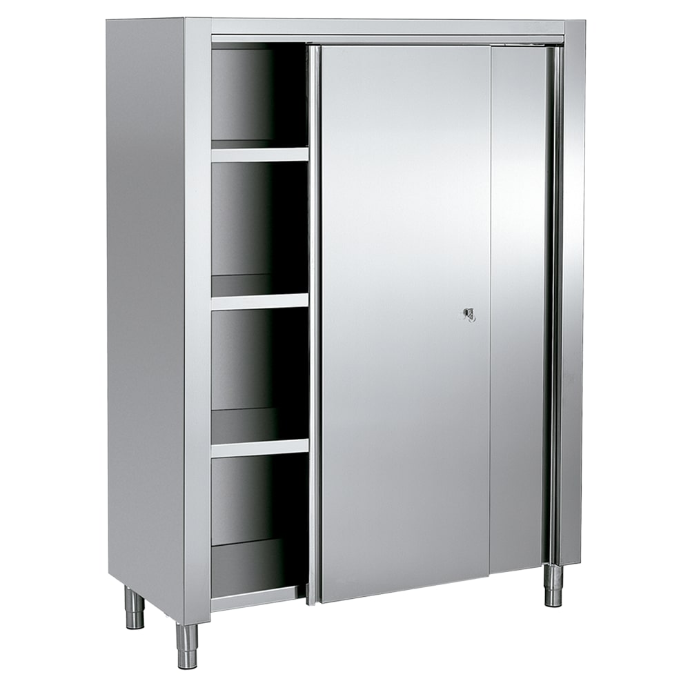 Armario alto acero inoxidable APC6v - Distform 600 mm con puertas batientes