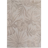 thumbnail of Teppich Balkon Tropisch Pflegeleicht Waschbar Strapazierfähig Terrasse Küche Beige 160x230 cm OEKO-TEX Gekettelt – VENTOUX von Kadima Design
