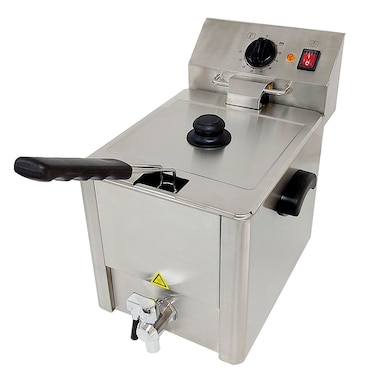 Fritadeira profissional Febal F-8 com capacidade de 8 litros.