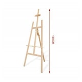 thumbnail of Cavalete de madeira dobrável de 120cm