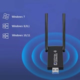 thumbnail of Chiavetta Usb Wifi 5 1300mbps E Bluetooth 5.0 Plug And Play Windows Mac Mu-mimo