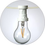 thumbnail of Illu- Party Garten Lichterkette Außenlichterkette 5m weiß 10 LED Edison Filament