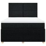 thumbnail of vidaXL Boxspringbett mit Matratze Schwarz 160x200 cm Stoff