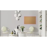 thumbnail of ALLBoards Tableau en Liège avec Cadre en Bois Rouge 90x60cm