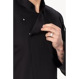 thumbnail of Chef Works® Kochjacke LANSING, Druckverschluss, Cool Vent™, lite, Schwarz, Größe 2XL