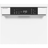 thumbnail of Sharp Freistehender Geschirrspüler (45 cm), QW-NS1DF47DW-DE, 10 Maßgedecke