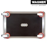 thumbnail of WAGNER Transporthilfe MAXIGRIP PROTECTION - 60 x 40 x 12,5 cm, Kantenschutz, Rollen Ø 75 mm, Tragkraft 200 kg - 20137001