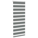 thumbnail of vidaXL Doppelrollo Dunkelgrau 60x100 cm Stoffbreite 55,9 cm Polyester