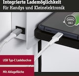 thumbnail of Paulmann LED Wandleuchte Serra USB C   2700K 520lm / 180lm 230V 5,5W / 2,6W dimmbar Weiß matt#Schwarz matt 71103