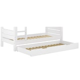 thumbnail of Etagenbett Kiefer waschweiß 90x200 mit Rollrost Bettkasten Kinderstockbett Hohes Bett 60.10-09WS7