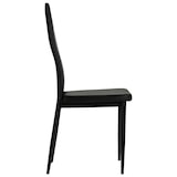 thumbnail of vidaXL Eetkamerstoelen 2 st kunstleer zwart