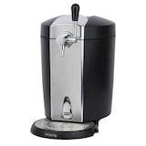 thumbnail of H.Koenig BW1778,spillatore birra,compatibile con fusti pressurizzati da 5L,acciaio inox, maniglia e vassoio rimovibili, universale, raffredd.4°C