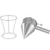 thumbnail of Royal Catering Embudo dosificador - 1,2 L - Acero inoxidable - boquilla: 8 mm