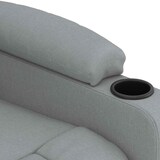 thumbnail of vidaXL Massagesessel Elektrisch Hellgrau Stoff