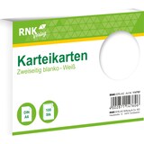 thumbnail of RNK Verlag 114760 Karteikarten - DIN A6, blanko, weiß, 100 Karten