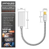 thumbnail of Primewire 4k Mini Displayport zu Hdmi 2.0 Adapter - mini DP Kabel - 4k@60Hz - Thunderbolt 1 - 2 - Audio und Video