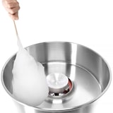 thumbnail of Maquina de algodon de azucar electrica con cuchara para azucar y cajon