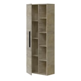 thumbnail of Dmora Säule für das Badezimmer LosAngeles, Säulenschrank für Badezimmer mit 1 Tür, Hängeschrank mit 5 Einlegeböden, 51x25h135 cm, Eiche