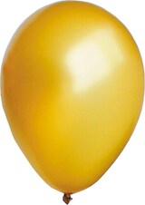 thumbnail of 100x Luftballons "Perlmutt" gold Ø30cm