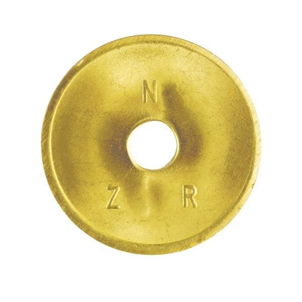 NZR Standardwertmarke WM messing #2020