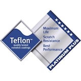 thumbnail of Vogue Antihaft Teflon Aluminium Bratpfanne induktionsgeeignet 26cm