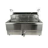 thumbnail of Elektro Tischfriteuse 25L - Mit Abflussventil