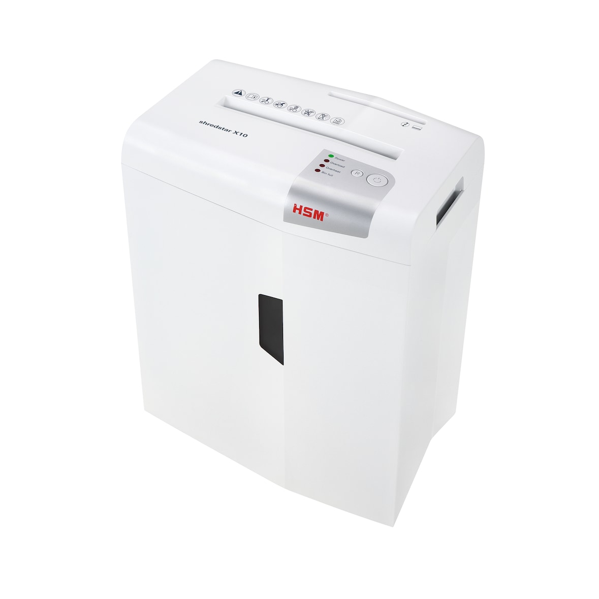 Destructora de documentos HSM shredstar X10, nivel de seguridad 4, corte en partículas, 10 hojas