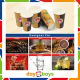 thumbnail of DayBays 1000 Stk. Kaffeebecher 16oz/400ml Ø9cm " Coffee To Go Becher " Pappe mit PE-beschichtet