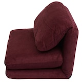 thumbnail of Schlafsessel HWC-E68, Schlafsofa Funktionssessel Klappsessel Relaxsessel, Stoff/Textil ~ bordeaux