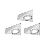 thumbnail of Paulmann Éclairage sous-meubles LED Trias Détecteur de proximité Kit de 33x2,7W 135x132mm 3x185lm 230/12VAcier brossé 92126