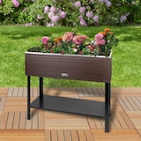 thumbnail of Wilk Kräuterbeet in Rattan Optik, braun