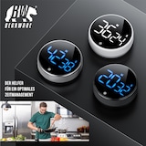 thumbnail of BEARWARE Küchentimer Digital, Küchenwecker Eieruhr, LED Display, Countdown, magnetisch