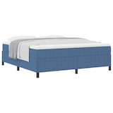 thumbnail of vidaXL Bedframe 180x200 cm ribfluweel blauw