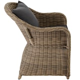 thumbnail of tectake Set da giardino Zurigo, 3 poltrone e tavolo - naturale - 403947