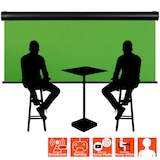 thumbnail of celexon Motor Chroma Key Green Screen 300 x 225 cm