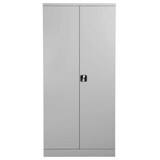 thumbnail of PROREGAL Stahlschrank BEE mit 10 verzinkten Fachböden | HxBxT 195x92x50cm | Grau-Grau | Werkstattschrank Werkzeugschrank Aktenschrank Universalschrank