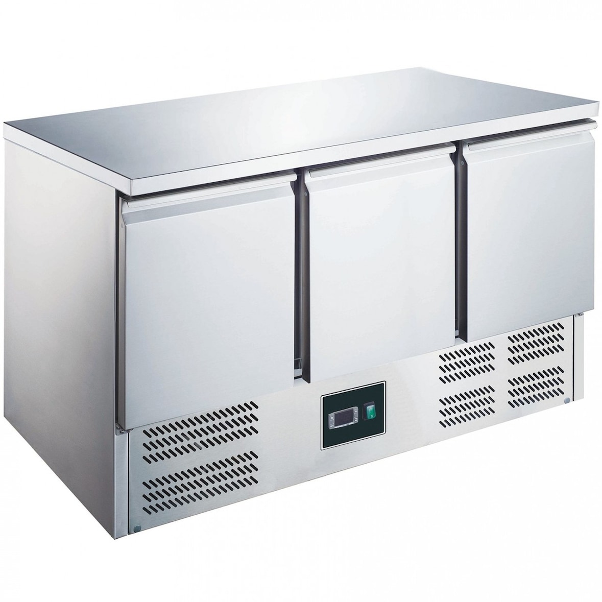 SARO Gekoelde werkbank met 3 deures, model ES 903 S/S TOP