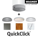 thumbnail of WAGNER Möbelbein/Systemrohr TENO - Ø 60 x 1150 mm individuell kombinierbar, Edelstahl-Optik, Tragkraft 50 kg - 12331501