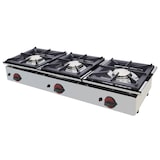 thumbnail of EURAST - Gaskookplaat met 3 branders, tafelmodel - 1200x450x240 mm - 17,4 Kw - 4413C021