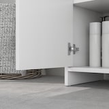 thumbnail of Mueble bajo lavabo mueble para debajo del lavabo moderno con estante mueble lavabo con pie anti-vuelco carga 40 kg 60x30x60 cm blanco