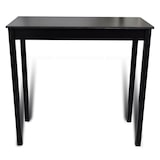 thumbnail of Helloshop26 - Table haute mange debout bar bistrot noir MDF 115 cm 0902115