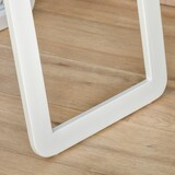 thumbnail of Standspiegel Ganzkörperspiegel 156x37x43 cm Weiß aus Holz mit klappbarem Rahmen frei stehend oder Wandmontage minimalistisches Design